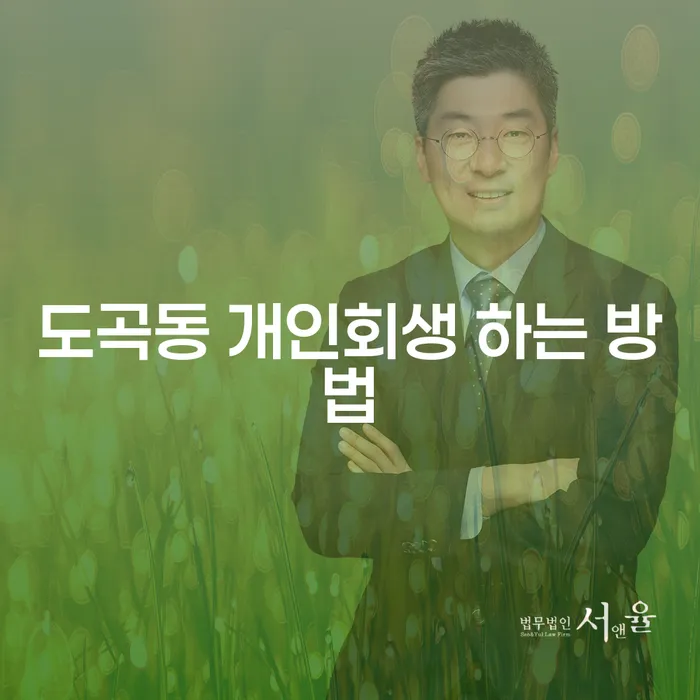 도곡동 개인회생, 어떻게 시작할 수 있을까요?